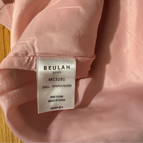 Beulah Rhinestone Pink Mini Skirt - Size Medium - Picture 8 of 9